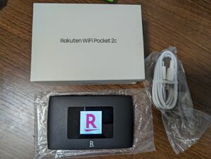 Rakuten WiFi Pocket 2C モバイルルーター 楽天 ポケットWi-Fi 黒