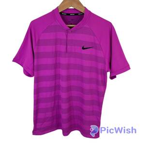 2024 NIKE GOLF ナイキ　ゴルフ　ZONAL COOLING men's メンズ　ヘンリーネック　ポロシャツ　トップス　XL