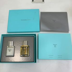 TIFFANY＆Co. ティファニー FOR MEN ギフトセット　COLOGNE コロン 香水 50ml 残量9割 AFTER SHAVE BALM 保管品　香水 フレグランス 