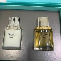 TIFFANY＆Co. ティファニー FOR MEN ギフトセット　COLOGNE コロン 香水 50ml 残量9割 AFTER SHAVE BALM 保管品　香水 フレグランス _画像2