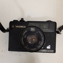 ヤシカ YASHICA ELECTRO 35 GX エレクトロ35 COLOR-YASHINON DX 40mm 1:1.7 フィルムカメラ シャッターOK 他 動作未確認_画像2