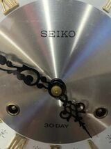 SEIKO セイコー 昭和レトロ 振り子時計 掛け時計 柱時計　ジャンク　30DAY_画像2