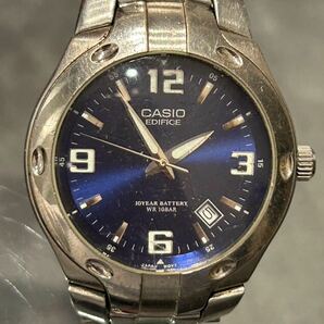 CASIO カシオ EF106 メンズ腕時計 Edifice Water Resistant 100m/Japan Movt Quartz Watch シルバーの画像5