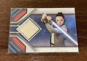 2022 2023 Topps Star Wars Masterwork Rey Skywalker レイ・スカイウォーカー Daisy Ridley デイジー・リドリー 実使用 衣装レリック