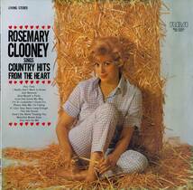 A00585771/LP/ローズマリー・クルーニー「Rosemary Clooney Sings Country Hits From The Heart」_画像1