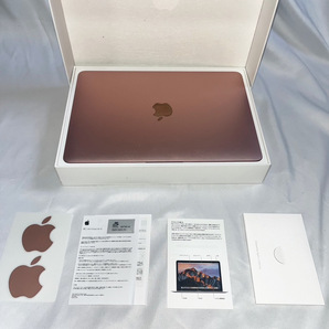 1円スタート Apple アップル Mac Book マック ブック  Retina 12 Inch Rose Gold ローズゴールド 2016 12インチの画像1