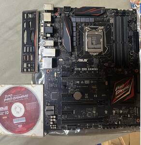 【中古動作確認済み】ASUSTeK Intel Z170 ゲーミングマザーボード LGA1151対応 Z170-PRO GAMING 【ATX】