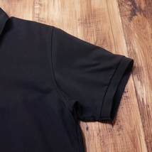 XLサイズ 半袖ドライカノコポロシャツ ユニクロ メンズ UNIQLO 古着 黒 LX32_画像4