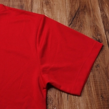 Mサイズ 半袖Tシャツ ユナイテッドアスレ メンズ United Athle Dry Athletic 未使用 古着 赤 MG5_画像4