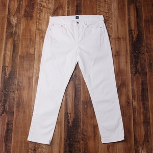 29 -inch jeans lady's GAP GIRLFRIEND old clothes Denim pants white MK9