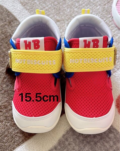 ミキハウス 15.5cm hotbiscuits 靴 スニーカー キッズ 可愛い 夏