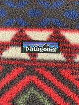 90s パタゴニア シンチラ フリース スナップT PATAGONIA USA製 総柄 /レトロX フリース ベスト ビンテージ ヴィンテージ _画像4