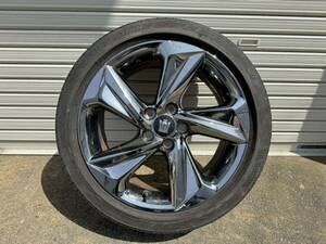 6M30 クラウン RS 220 純正 ホイール 1本 18×8J +45 114.3 ブリヂストン REGNO GR001 225/45R18 （3）