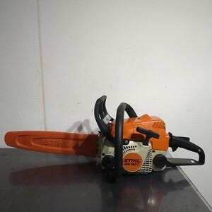 ES029.型番:MS180C. チェンソー. STIHL.本体のみ.ジャンク.0228