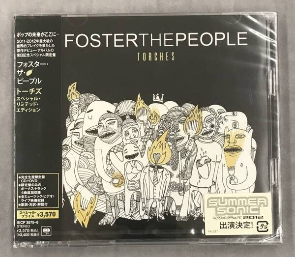 新品未開封CD☆フォスター・ザ・ピープ.。トーチズ スペシャル・リミテッド・エディション (2012/07/25)/< SICP3575>: