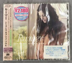 新品未開封CD☆ルーマー　シーズンズ・オブ・マイ・ソウル.,（2011/03/09）/ WPCR13994..