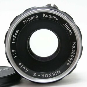 ★ハローカメラ★9887 ニコン Nikon Nikko-S 【50mm：2】清掃済み；整備済み 動作品 1円スタート 即決有りの画像3