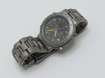 ★ハローカメラ★ 9966 シチズン CITIZEN アラーム 腕時計 ジャンク 要修理 10BAR クロノグラフ 6850-G84216 1円スタート_画像2