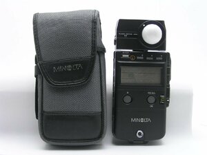 ★ハローカメラ★9573 MINOLTA FLASH METER IV Case付 動作せず 現状：要修理 ジャンク 1円スタート 即決有り