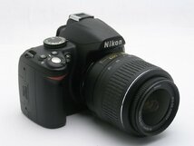 ★ハローカメラ★9874 Nikon D3000 (AF-S NIKKOR 18-55mm F3.5-5.6 G VR)付 1020万画素 【 付属品あり】動作品 1円スタート 即決有り_画像2