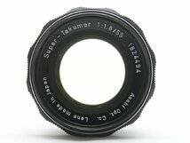 ★ハローカメラ★9901　PENTAX M42 Super-Takumar ( 55mm F1.8 ) 動作品 現状 1円スタート 即決有り_画像3