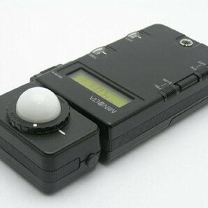 ★ハローカメラ★9936 露出計 MINOLTA FLASH METER III Case付 難有動作品 現状 1円スタート 即決有りの画像6