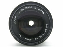 ★ハローカメラ★9952　CANON LENS New FD ( 135mm F3.5 )難有 動作品 現状 1円スタート 即決有り_画像3