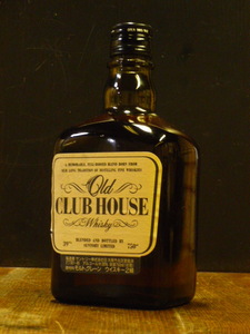 2級「Old CLUB HOUSE」1986年登場 サントリー [オールド・クラブ・ハウス] CLASSIC FINE WHISKY 750ml 39度 従価 Old Club・H-0130-D