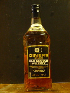 特級「DINERS」12年 APPOINTMENT OF DINERS CLUB ダイナースクラブ会員向け 75cl 43°GLメンデルスゾーン氏によるブレンド DINERS-0130-A