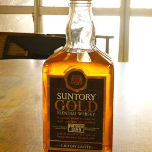 1級 SUNTORY「GOLD」1971～73年 1960年代蒸留山崎蒸留所モルト使用 720ml 42% サントリー ゴールド GENUINE QUALITY 終売 SUN GOLD-0229-Aの画像2