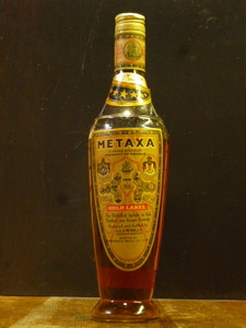 特級「METAXA」★★★★★★★ GOLD LABEL 20年以上熟成原酒 ギリシャのブランデー 終売銘柄 700ml 40％ ※液面確認 METAXA GL-0229-A