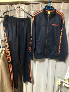 アディダス　adidas ジャージ　セットアップ　上下　Lサイズ