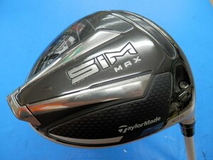 TaylorMade SIM MAX ドライバー［Tour AD XC-6］（S/10.5度）