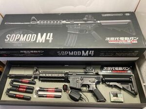 次世代m4 SOPMOD 東京 マルイ 電動ガン　ジャンク