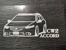 アコード 車体ステッカー CW2 ホンダ 車高短仕様_画像1