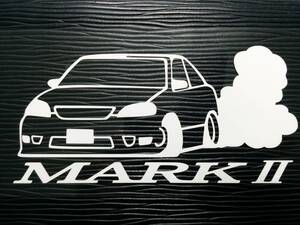 JZX110 マークII ドリフト ステッカー 車高短仕様 車体ステッカー トヨタ IRV マーク2 エアロ