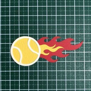 （3174C）火の玉ボール・テニス【10セット】★カット　★★450★★