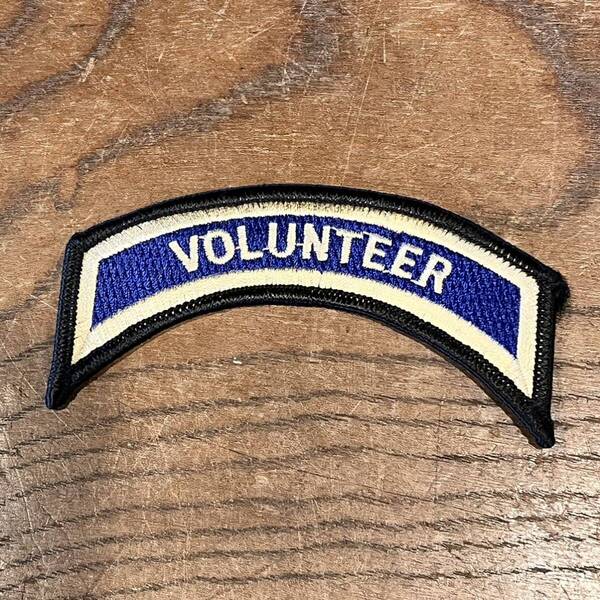 【USA vintage】ワッペン VOLUNTEER アメリカ ビンテージ