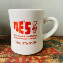 EAT AT JOE'S マグカップ レッド_画像1