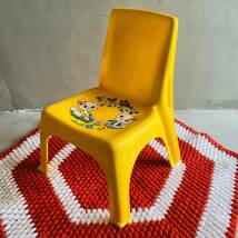 【USA vintage】HARLIN kids chair レトロ 椅子_画像2