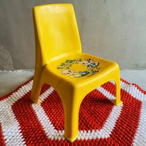 【USA vintage】HARLIN kids chair レトロ 椅子