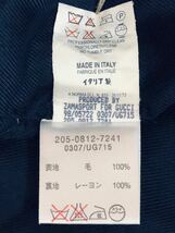 GUCCI グッチ タイト スカート size38 205-0812-7241 ネイビー ストライプ スリット 9号 Mサイズ レディース イタリア製 中古 現状品_画像9