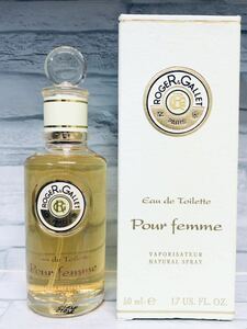 ROGER&GALLET ロジェガレ プール ファム オードトワレ 50ml 香水 アトマイザー フレグランス 中古 保管品 現状品 使用品