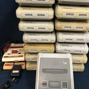 スーパーファミコン ファミリーコンピュータ ファミコンフォートⅡ 本体 まとめて 18点 中古 動作未確認 ジャンク 現状品 任天堂 Nintendoの画像1