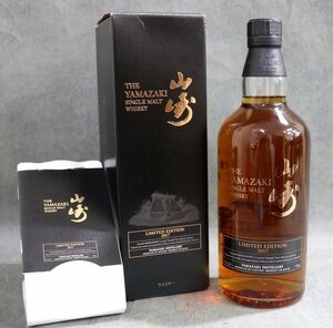 1円～ 【古酒未開栓】 ウイスキー サントリー SUNTORY 山崎 LIMITED EDITION 2017 700ml 43％ 冊子 箱付 ①