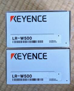(新品未使用) キーエンス ホワイトスポット光電センサ LR-W500 2個セット
