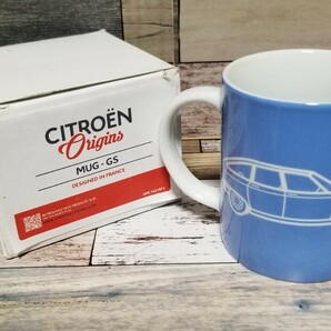 未使用 非売品 CITROEN シトロエン オリジナル GS マグカップ オリジンズ ブルーの画像1