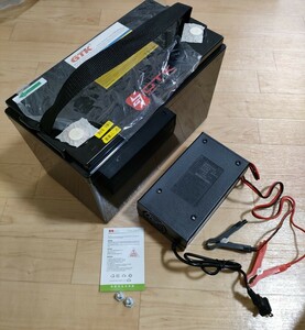 新品　リチウムイオンバッテリー 24V 80Ah GTK リチビー エヴォルテック ミンコタ モーターガイド ガーミン フットコン ボート