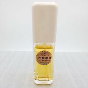 GIVENCHY Ⅲ EAU DE TOILETTE ATOMISEUR ジバンシ オードトワレ アトマイザー 28ml 香水 箱なし