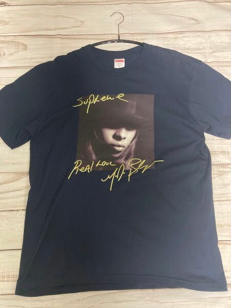 supreme Mary J. Blige Tee Black ネイビーM